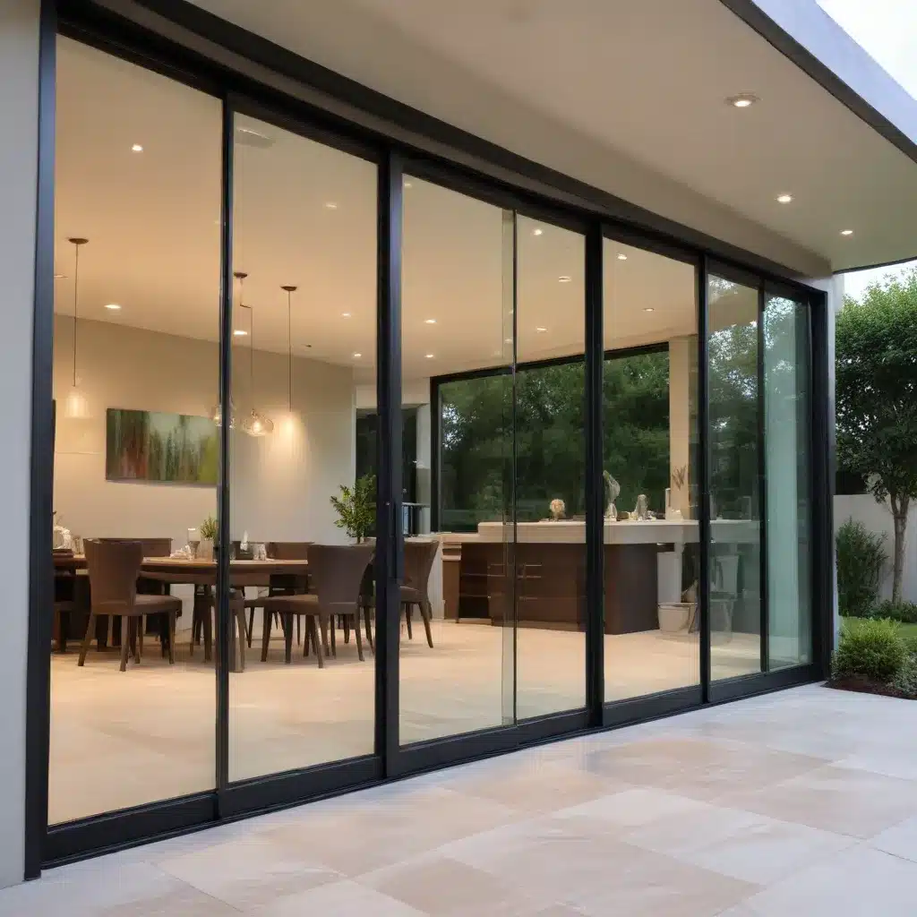 Enhancing Curb Appeal Glass Sliding Doors as Architectural Centerpieces