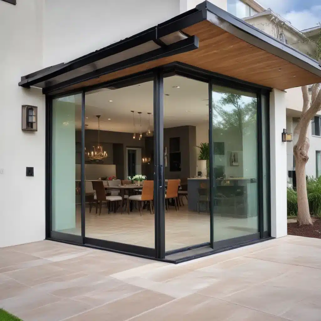 Enhancing Curb Appeal Glass Sliding Doors as Architectural Centerpieces