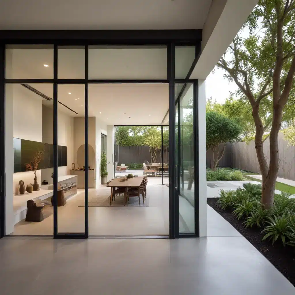 Harmonizing Indoor-Outdoor Spaces Integrating Sliding Glass Doors