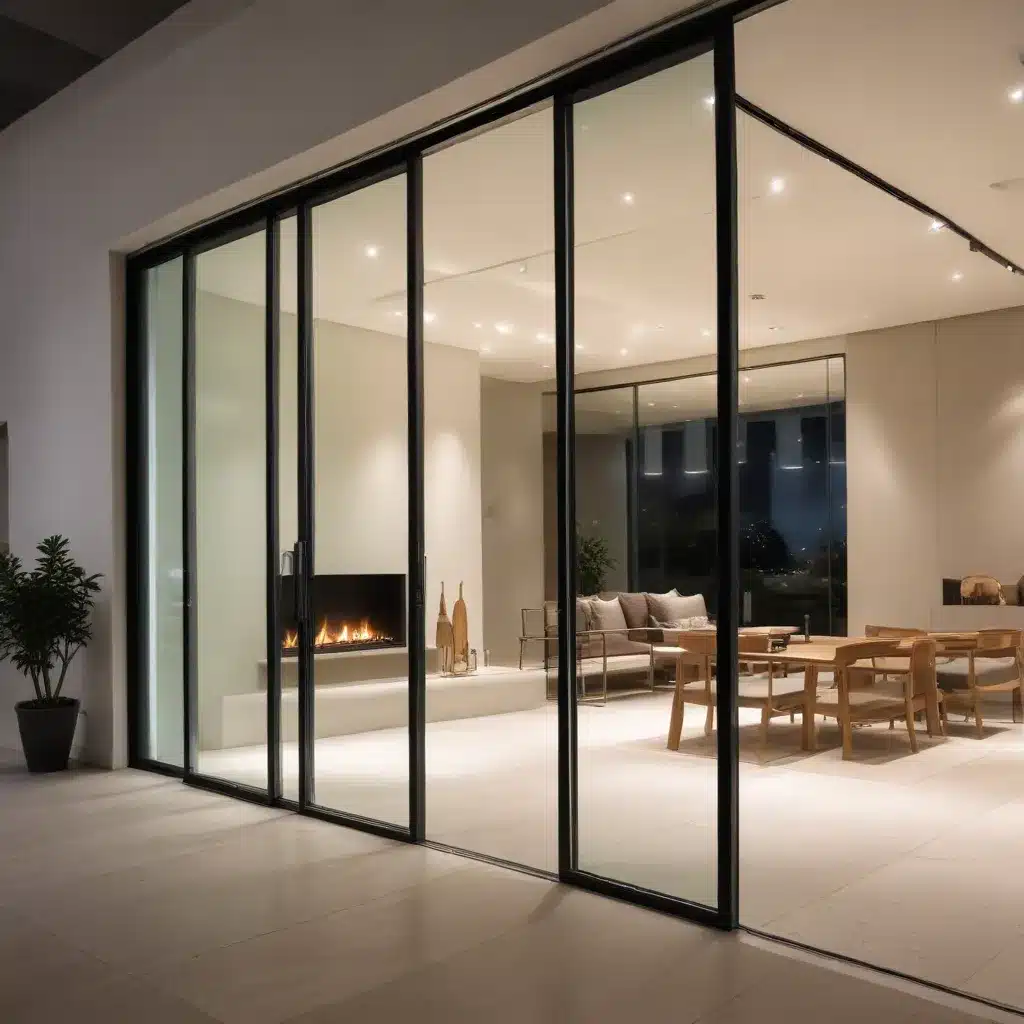 Illuminating the Future Glass Sliding Doors and Sustainable Lighting