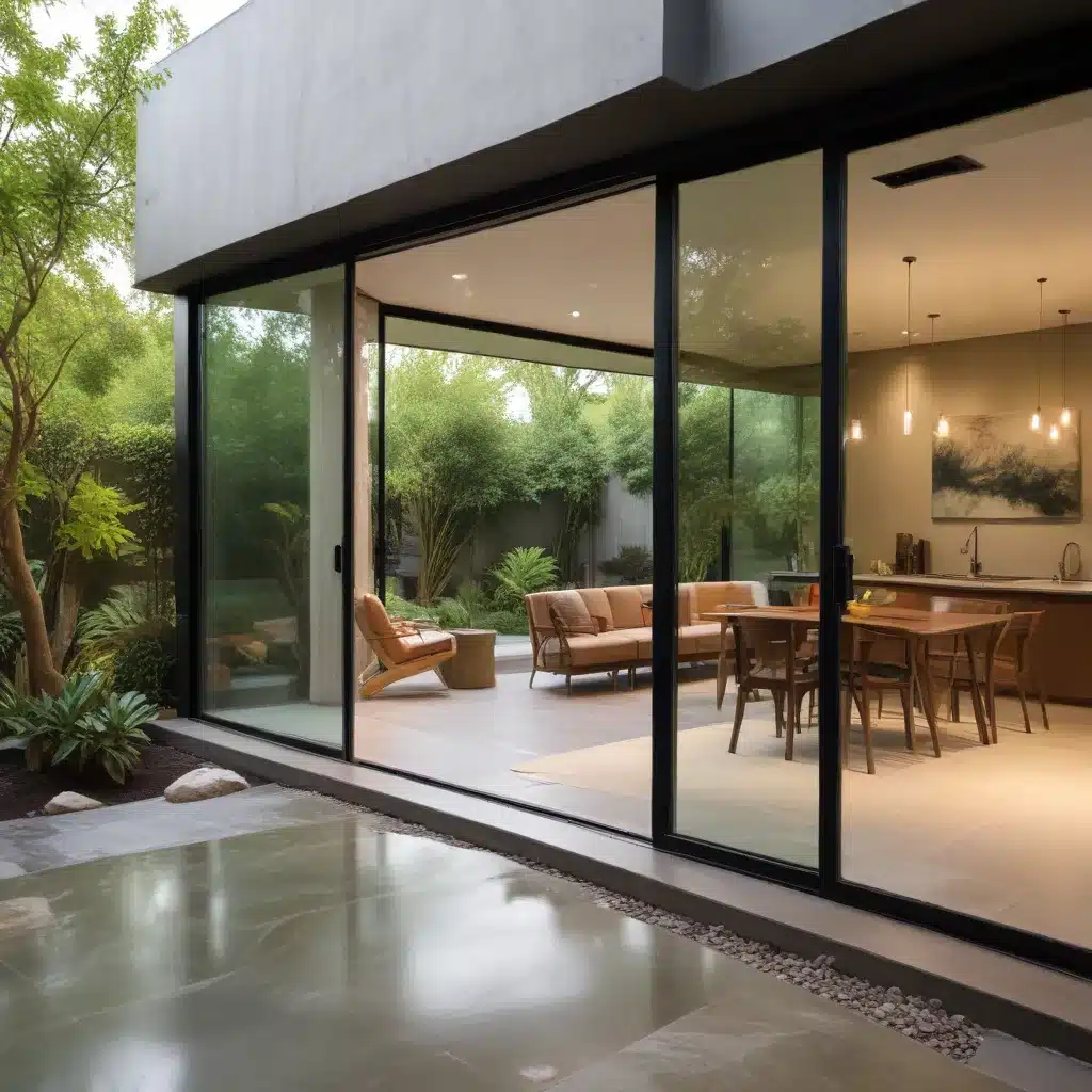 Sliding Glass Doors and Landscape Integration Blending Indoors and Out