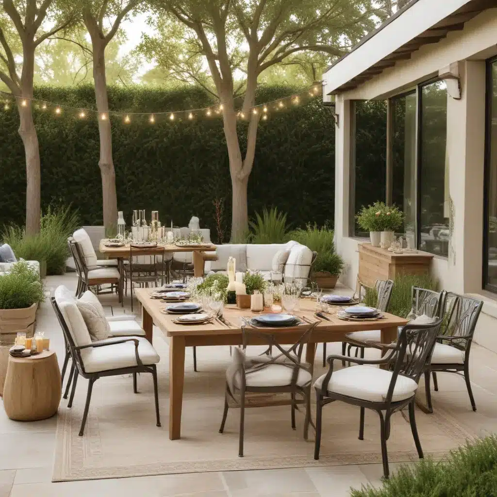 Sliding into Sophisticated Entertaining Hosting Outdoor Gatherings with Ease